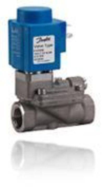 EV222B is an indirect servo-operated solenoid valve program for use in connection with contaminated or aggressive media.Valve body in stainless steel, isolating diaphragm protecting the solenoid system against impurities, build in pilot filter, adjustable closing time, enclosures up to IP67 ensure a reliable and satisfaction function.